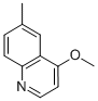 4-Methoxy-6-methylquinoline 化学構造式