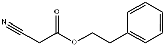Acetic acid, cyano-, 2-phenylethyl ester Structure