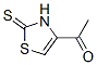 Ethanone, 1-(2,3-dihydro-2-thioxo-4-thiazolyl)- (9CI) Structure