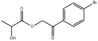 p-BroMophenacyl Lactate Struktur