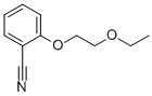 2-(2-ethoxyethoxy)benzonitrile 化学構造式