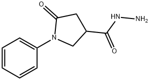 5-氧代-1-苯基-吡咯烷-3-卡巴肼, 99857-37-1, 结构式