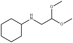 N-(2,2-二甲氧基乙基)环己胺,99863-45-3,结构式