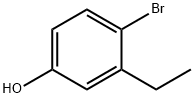 4-ブロモ-3-エチルフェノール 化学構造式