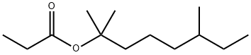 2,6-dimethyl-2-octyl propionate Struktur