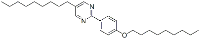 5-Nonyl-2-(4-nonyloxyphenyl)-pyrimidine 结构式