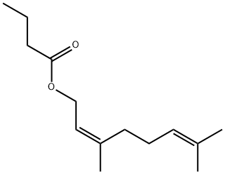 酪酸(Z)-3,7-ジメチル-2,6-オクタジエニル