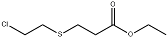 ethyl 3-(2-chloroethylsulfanyl)propanoate,999-50-8,结构式