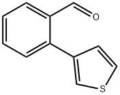 2-THIOPHEN-3-YL-BENZALDEHYDE Struktur