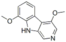 4,8-Dimethoxy-9H-pyrido[3,4-b]indole Structure