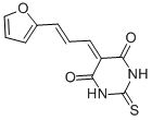 5-[(2E)-3-(2-FURYL)PROP-2-EN-1-YLIDENE]-2-THIOXODIHYDROPYRIMIDINE-4,6(1H,5H)-DIONE Structure