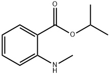 Benzoic acid, 2-(methylamino)-, 1-methylethyl ester (9CI) Structure