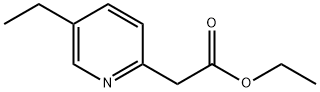 Ethyl (5-Ethyl-2-pyridinyl)acetate Structure
