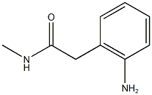 2-(2-aminophenyl)-N-methylacetamide 结构式