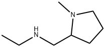 N-乙基-1-甲基-2-吡咯烷甲胺 结构式