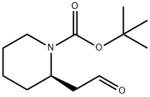 (R)-1-Boc-2-(2-Oxoethyl)Piperidine Structure
