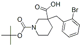 1-Boc-3-(2- bromobenzyl) Piperidine-3-Carboxylic Acid