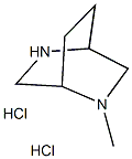 2-Methyl-2,5-diazabicyclo(2.2.2)octane dihydrochloride Structure