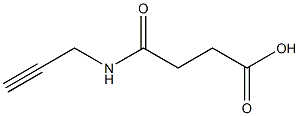 4-Oxo-4-(prop-2-yn-1-ylamino)butanoic acid,342022-20-2,结构式