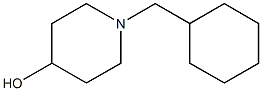 1-(Cyclohexylmethyl)piperidin-4-ol, 149398-34-5, 结构式