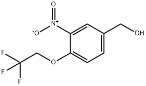 [3-nitro-4-(2,2,2-trifluoroethoxy)phenyl]methanol|