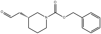 (R)-1-Cbz-3-(2-Oxoethyl)Piperidine Structure