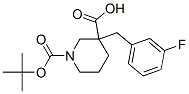 1-BOC-3-(3-氟苄基)-3-哌啶甲酸