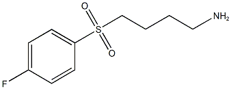 4-(4-Fluorobenzenesulfonyl)butylamine Structure