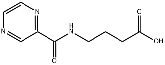 4-[(pyrazin-2-ylcarbonyl)amino]butanoic acid|4-[(pyrazin-2-ylcarbonyl)amino]butanoic acid