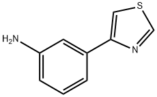 3-(1,3-噻唑-4-基)苯胺,134812-28-5,结构式