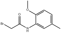 2-Bromo-N-(2-methoxy-5-methylphenyl)acetamide Structure