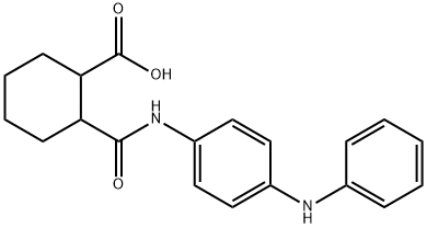 2-[(4-anilinoanilino)carbonyl]cyclohexanecarboxylic acid|