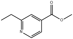Methyl 2-ethylisonicotinate 结构式