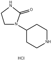 1-(Piperidin-4-yl)imidazolidin-2-one hydrochloride Structure