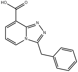 3-Benzyl[1,2,4]triazolo[4,3-a]pyridine-8-carboxylic acid Structure