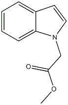 methyl 2-(1H-indol-1-yl)acetate Structure