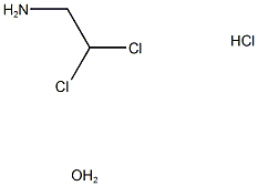 2,2-Dichloroethanamine hydrate hydrochloride Structure