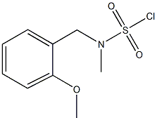 N-[(2-Methoxyphenyl)methyl]-N-methyl-sulfamoyl chloride Structure
