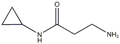 3-amino-N-cyclopropylpropanamide|