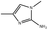 1,4-dimethyl-1H-imidazol-2-amine Struktur