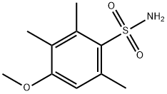 4-Methoxy-2,3,6-trimethylbenzenesulfonamide Struktur