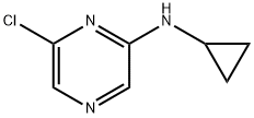 2-氯-6-环丙基氨基吡嗪, 941294-47-9, 结构式