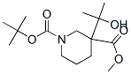 1-Boc-3-(2-hydroxypropan-2-yl)piperidine-3-carboxylic acid methyl Ester