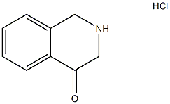 2,3-ジヒドロイソキノリン-4(1H)-オン塩酸塩 化学構造式