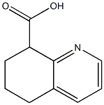5,6,7,8-Tetrahydro-8-quinolinecarboxylic acid Structure