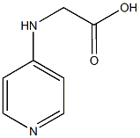 (PYRIDIN-4-YLAMINO)ACETIC ACID 结构式