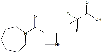 1-(azetidin-3-ylcarbonyl)azepane trifluoroacetate|1-(azetidin-3-ylcarbonyl)azepane trifluoroacetate