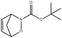 2-氧杂-3-氮杂双环[2.2.1]庚-5-烯-3-羧酸叔丁酯, 99027-90-4, 结构式