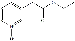 Ethyl (1-oxidopyridin-3-yl)acetate Structure