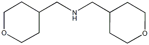 N,N-Bis(tetrahydro-2H-pyran-4-ylmethyl)amine,,结构式